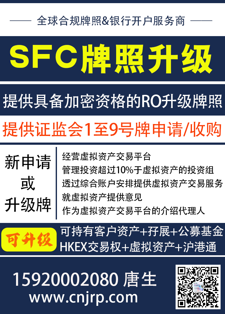 申请合规牌照 l 合规审查维护 l 合规监管服务-仁港永胜